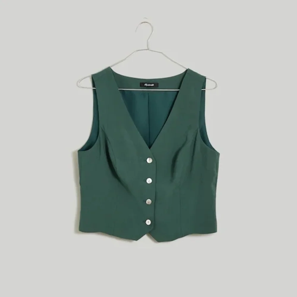 Madewell Katrina Crop Vest Top - Size 2 - Picture 7 of 14